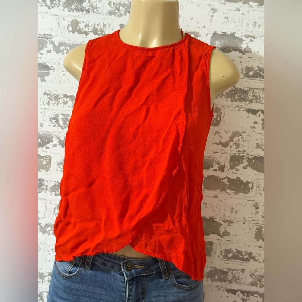 Zara Bright Orange Tank Top